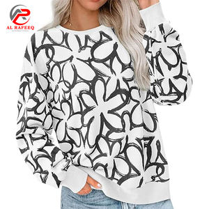 Sudadera de manga larga camuflada para mujer con logotipo personalizado, ropa informal transpirable de alta calidad hecha de algodón de rizo para la oferta de invierno - Product Image 6
