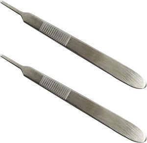 Manche de scalpel chirurgical médical de qualité supérieure, alimentation manuelle, acier inoxydable, base pour utilisation chirurgicale - Product Image 3