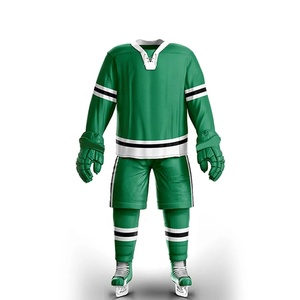 Uniforme de hockey sur glace en polyester 100% de haute qualité sur mesure ensembles de vente chaude avec logo de l'équipe Service OEM disponible - Product Image 4