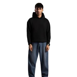 Sudadera con Capucha de Algodón con Logotipo Personalizado, Cuello Redondo, Ropa Casual, Sudaderas con y sin Capucha para Hombre - Product Image 1