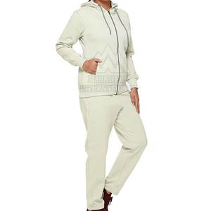 Chándal de Invierno de Primera Calidad para Mujer, Diseño de Dos Piezas, Personaliza Tu Propio Chándal de Manga Larga para Mujer - Product Image 5