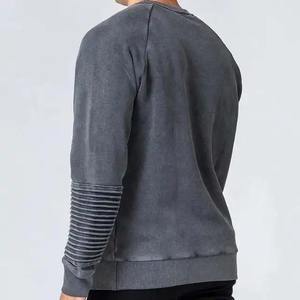 Alta calidad Heavyweight Vintage Acid Wash Zip Up Hoodie Hombres Streetwear French Terry Acid Wash Custom Zip Hoodie - Product Image 4