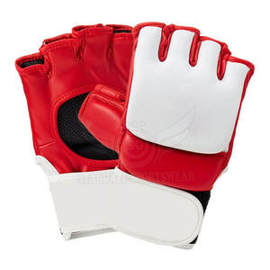 Gants MMA en cuir de haute qualité avec logo personnalisé Caractéristiques imperméables pour hommes pour un usage quotidien - Product Image 3