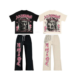 Conjunto deportivo para hombre, ropa de gimnasio personalizada, conjunto de dos piezas para correr, traje de entrenamiento transpirable, ropa deportiva. - Product Image 5