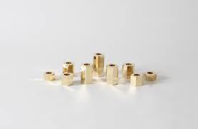 Vintage Finish Brass Menorah Candle Holder Jewish Hanukkah <b>Lamp</b> Decorative Candle Stand Home Decor - Product Image 5