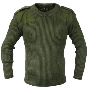 High Quality Tactical Pullover Sweater Breathable Knitted Sweaters for Winter in <b>Plain</b> <b>Colours</b> - Product Image 1