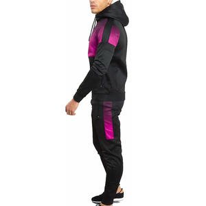 Ensemble de survêtement pour homme, manches longues, service OEM, logo personnalisé, vêtements décontractés, jogging, haute qualité, avec capuche réglable, coupe ajustée/surdimensionnée - Product Image 4