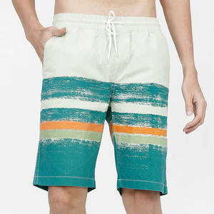 Shorts décontractés pour hommes de style classique, sublimation par transfert, écologiques, séchage rapide, fermeture à cordon, tissu doux et confortable, décontractés - Product Image 1