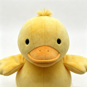 Unique <b>plush</b> duck <b>plush</b>, yellow duck stuffed animal, duck <b>plush</b> pillow, lying duck <b>plush</b> <b>toy</b>, big duck plushie - Product Image 3