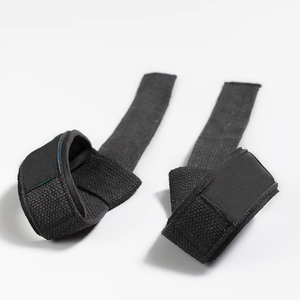 Sangles de musculation personnalisées Rabixo Sports avec rembourrage EVA, bandes de maintien pour poignets, respirantes, antidérapantes, avec boucle auto-agrippante - Product Image 2