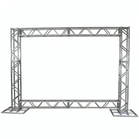 Kit de structure en aluminium AL-25 pour toile de fond 25 mm, dimensions internes 2,25 m x 3,00 m, structure en treillis 2,5 x 3,5 m