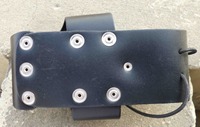 Étui de transport en cuir Durable WOK de haute qualité pour talkie-walkie Radio fait à la main léger léger à la main
