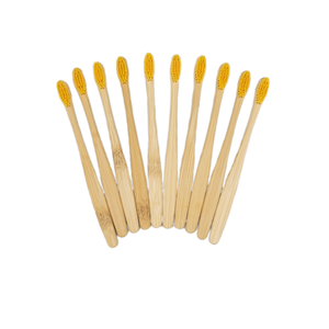 Cepillo de dientes de bambú biodegradable reutilizable de lana suave personalizado vietnamita, cepillo de dientes desechable con carbón natural hecho - Product Image 3