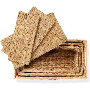 Cajas de Almacenamiento Esenciales para Organizar Habitaciones, Caja de Jacinto de Agua, Contenedor, Precio Más Bajo, Cajas Hechas a Mano - Product Image 4