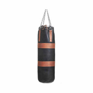 Sac de frappe d'entraînement, sac de frappe de couleur personnalisée, vente en gros, sacs de frappe de boxe en cuir véritable de haute qualité, fabrication sur mesure - Product Image 2