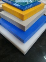 Panneaux en plastique robustes, stabilisés aux UV, colorés, en polymère PE, imperméables, couleur personnalisable, revêtement mural intérieur, découpe ISO