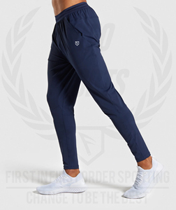 Pantalon de survêtement personnalisé unisexe coupe ajustée 100% coton polyester Joggers et pantalons de gym fitness décontracté avec poches latérales Joggers pour hommes - Product Image 2