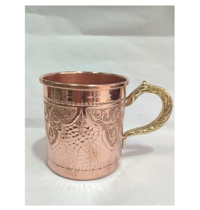 Tazas de cobre de calidad superior apreciada DE LA India Tazas de mula de Moscú de grado superior para Bar y uso doméstico Tazas de buena calidad - Product Image 6