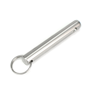 HM202 Pasador de localización con anillo de tracción métrico y en pulgadas, de liberación rápida y bloqueo de bola, personalizado para herrajes marinos - Product Image 1