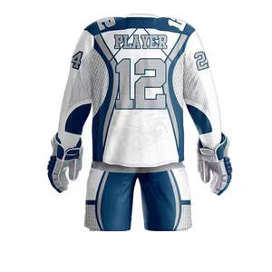 2025 meilleure qualité ensemble d'entraînement de Hockey sur glace pour hommes Pakistan fait vêtements de sport prix de gros nom d'équipe personnalisé Service OEM - Product Image 5