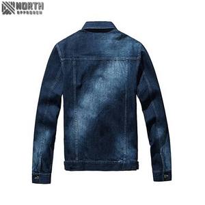 Nouvelle arrivée de vestes en jean pour hommes vente en gros vestes en jean personnalisées pour hommes vestes en jean pour hommes - Product Image 6