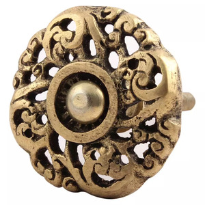 Juego de perillas de puerta de latón elegantes y resistentes para cualquier puerta perillas de puerta de latón pulido mezcla perfecta de elegancia y función - Product Image 1