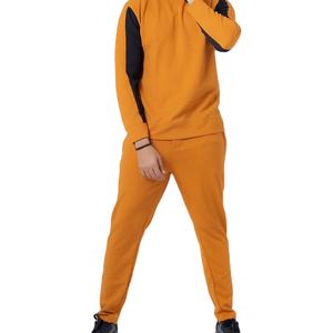 Conjunto Deportivo Cómodo para Hombre, Sudadera con Cuello Redondo y Pantalones Jogger, Mangas Largas, Traje Deportivo Sólido para Hombre 2026 - Product Image 1