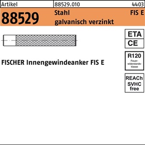Anclaje de Rosca Interna R 88529 FIS E15x85 M10 Acero 10 Piezas - Fischer - Product Image 1