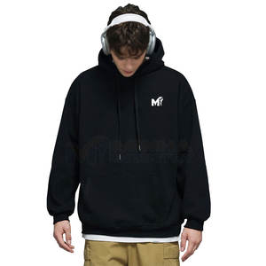 เสื้อฮู้ดดี้โอเวอร์ไซส์สั่งทำพิเศษสำหรับฤดูหนาว ผ้าคอตตอนผสม แบรนด์ส่วนตัว เสื้อฮู้ดดี้โอเวอร์ไซส์คุณภาพสูง - Product Image 2