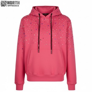 Sudadera con capucha informal negra lavada con piedra de gran tamaño, sudadera con estampado de tamaño Xs con bolsillo de canguro, ropa de calle de algodón lavado para hombre - Product Image 2