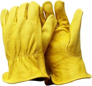 Guantes de trabajo de cuero de piel de venado de Pakistán invierno ciclismo pesca de alta calidad - Product Image 5