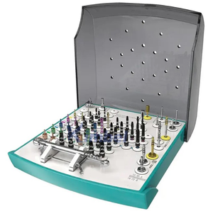 ชุดสว่านผ่าตัดแบบแมนนวลใช้ซ้ำได้ชุดเครื่องมือทันตกรรมรากฟันเทียม50ชิ้น - Product Image 6