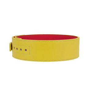 Cinturón de Levantamiento de Pesas Ajustable y Transpirable de Cuero de Gamuza Vacuno, con Hebilla de Palanca y Logotipo Personalizado, Equipo de Seguridad para Entrenamiento Físico - Product Image 4