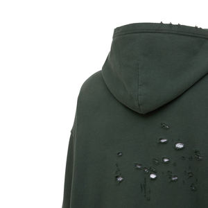 MOVATEXTILES Sweat à capuche unisexe de haute qualité avec fermeture éclair Patchwork grande taille et sur les manches Sweat à capuche pénal - Product Image 3