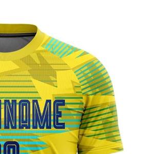 Maillot de football de couleur personnalisée solide de haute qualité fabriqué en usine avec des vêtements de football de qualité d'impression numérique par sublimation - Product Image 6
