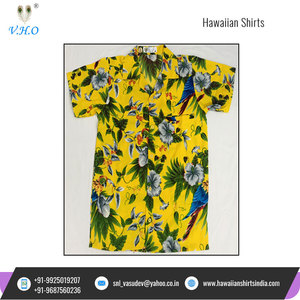 Vente en gros, meilleure qualité, chemise hawaïenne à manches courtes, imprimé fleur numérique, articles d'été de plage pour hommes à vendre - Product Image 5