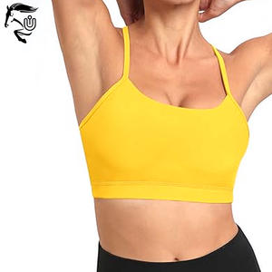 Soutien-gorge de sport léger et confortable à soutien élevé pour adultes Séchage rapide Respirant Imperméable Anti-bactérien Y-line Bretelles Privé - Product Image 1