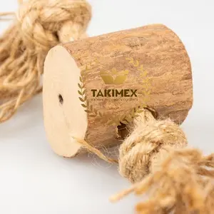 Factory Supply Safe and Fun pet accessories coffee wood chew toy for dog ready to export from Vietnam