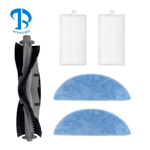 Kit de Repuesto de Cepillo Principal, Filtro HEPA y Mopa para <span class=keywords><strong>Cecotec</strong></span> <span class=keywords><strong>Conga</strong></span> M70 / <span class=keywords><strong>Conga</strong></span> M70 Genesis <span class=keywords><strong>Robot</strong></span> Aspiradora, Accesorios y Repuestos - Product Image 1