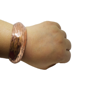 Mumbai <b>Copper</b> <b>bangle</b> Jewelry Bracelet Benefits Astrology for Women Healing Handmade Bracelet Made of <b>Copper</b> Summer Jewelry - Product Image 1
