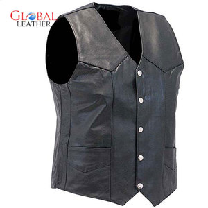 เสื้อกั๊กหนังแกะสำหรับผู้ชาย, เสื้อกั๊กผ้าใบกันน้ำระบายอากาศได้ดีมีซิปเสื้อลำลองกันลมสำหรับฤดูใบไม้ผลิ - Product Image 2