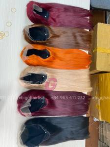 Pelucas de encaje frontal de cabello humano para mujeres negras, precio al por mayor - Product Image 2