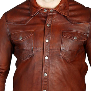 Chemises en toile légères de la meilleure qualité pour hommes, faites à la main, coupe ajustée, respirantes, décontractées, design uni sur le devant - Product Image 4