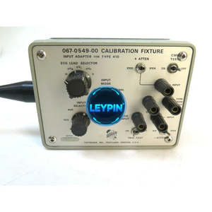 Adaptateur d'entrée pour dispositif d'étalonnage Tektronix 067-0549-00, d'occasion (80%-99% neuf), en plastique, haute précision, entièrement fonctionnel - Product Image 1