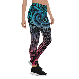 Leggings pour femmes en polyester, sublimation, grande taille, vêtements de yoga pour la salle de sport, leggings de fitness confortables pour femmes - Product Image 4
