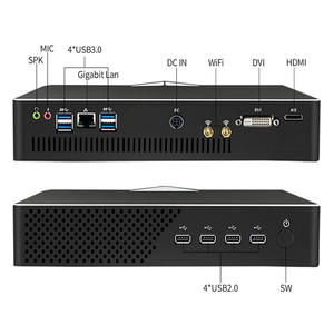 Mini PC de jeu puissant I7 <span class=keywords><strong>10700F</strong></span> GTX 1650/1050Ti 4G 2*DDR4 NVME Ordinateur de bureau Win 11 Pro 3*4K HD DP DVI AX WIFI - Product Image 5
