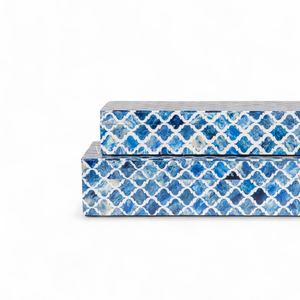 Caja de Joyería de Lujo Moderna con Incrustaciones de Madreperla, Venta al Por Mayor, Suministro Directo del Fabricante Artesanal - Product Image 2