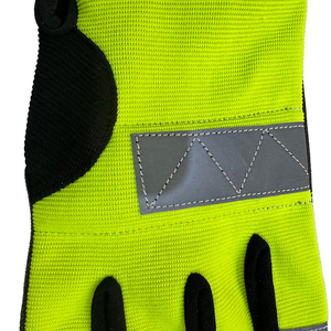 Customized Flexible Leather Protective <b>Mechanic</b> Gloves for Construction Work Wear Safety Hand Gloves - Product Image 5