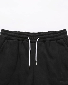 High Quality <b>2</b> Piece Women's Winter Tracksuit with Custom Logo <b>Black</b> <b>White</b> Contrast Street Wear Style Unisex Tracksuit - Product Image 6