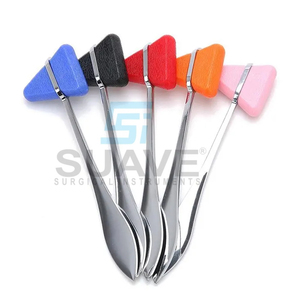 Martillo de Neurocirugía de percusión de reflejo Triangular de nervio de venta superior de servicio OEM por INSTRUMENTOS QUIRÚRGICOS SUAVE - Product Image 1